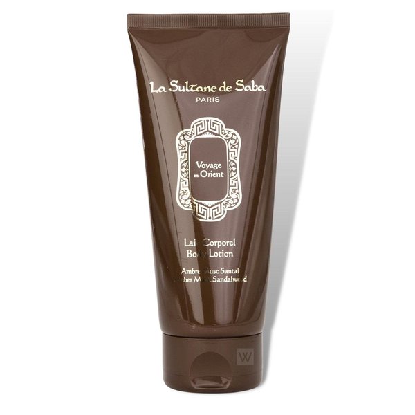 La Sultane de Saba - SandalWood Amber Musk Body Lotion - Road to the East, 200ml (6.8 fl Oz)