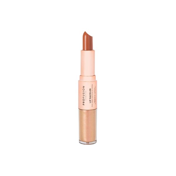 Profusion Cosmetics Lip Dazzlers Lipstick, Get Attractive Lips with Glamour Shine Dual Ended Lip Dazzler, Make Your Lips Pop With Shimmer Matte Makeup Tools (Divine Sparkle)