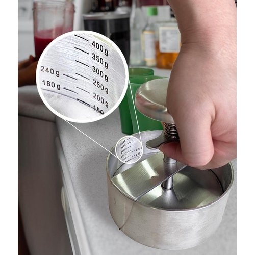 NOBER Burger Press Stainless Steel Hamburger Patty Maker Grill Griddle Flat