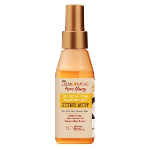 Creme Of Nature Pure Honey Shine Mist 4 Ounce (118ml) (Pack of 6)