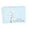 Elcer Celebration of life Funeral thank you cards with envelopes Sympathy acknowledgement memorial Thank you note cards (50 Count)