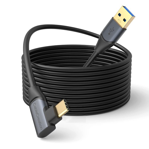 CableCreation Compatible with Quest 2/Quest Pro Link Cable 10FT, 5Gbps USB C Cable Highly Speed Data Transfer, Fast Charging Compatible with DJI Avata,Printer,Camera,Cellphone,HDD, etc