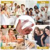 Minkissy Plastic Teeth Hair Combs for Styling 10pcs Hair Comb Clips French Hair Side Combs for Women Decorative Hair Combs Veil Fixed Comb for Wedding (Transparent)