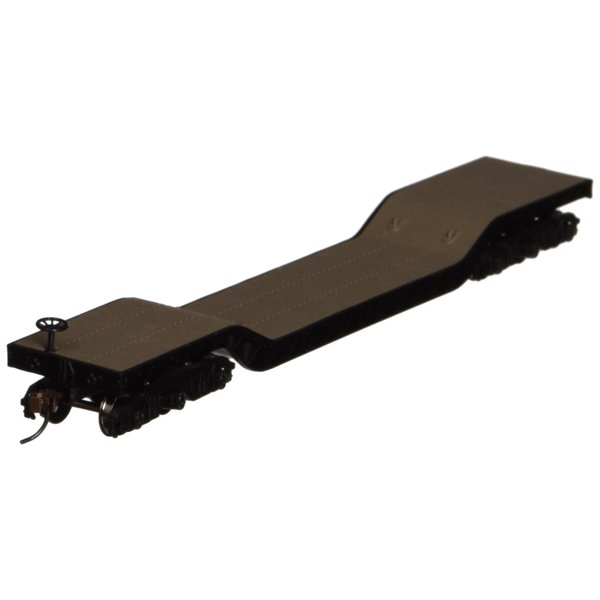 Bachmann Trains - 52' Center Depressed Flat Car - with NO LOAD - HO Scale