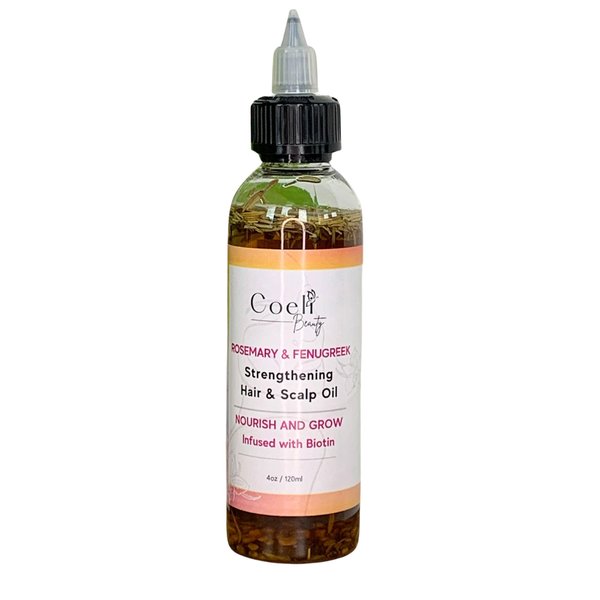 Generic Rosemary & Fenugreek Hair Oil-GROW your Hair Naturally, 4 Fl Oz (Pack of 1), Brown
