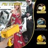Money Gun Shooter—Gusil Cash Cannon Bills Gun Make It Rain Toy Gun,Handheld Spary Cash Gun for Game Movies Party Supplies