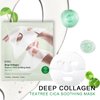 ISHERBIN Bio Collagen Face Mask, Overnight Mask Facial sheet masks for lifting, firming, and moisturizing,