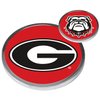 LinksWalker Georgia Bulldogs - Flip Decision Challenge Coin and 2 Golf Ball Marker Pack