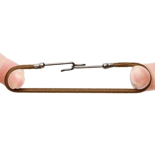 Mini Skater 10Pcs Women Ponytail Hooks Bungee Small Rubber Bands Hair Ties Accessories Elastic Holder Blonde Beige Styling Headbands Tools Claw Thick Hair Clips for Girl (Brown)