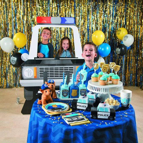 Police Party Latex Balloons (24 Pack) Birthday Party Decorations