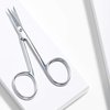 Tweezerman Long Lasting Sharp Cuticle Scissors, Nickle Plated