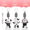 rolimate Baby Toy Cartoon Animal Stuffed Hanging Rattle Toys, Baby Bed Crib Car Seat Travel Stroller Soft Plush Toys with Wind Chimes, Best Birthday Gift for Newborn 0-18 Month