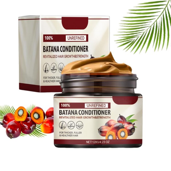 Generic Batana Oil for Hair Growth, 100% Pure & Natural Batana Oil,Batana Oil Organic Raw Hair Repair Cream,Repairs Damaged Hair, Leaves Hair Smoother(1pcs), Brown