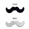 48 Pieces Fake Mustaches Beard, Self Adhesive Costume Accessories Novelty Mustache Fiesta Party Supplies for Masquerade Party
