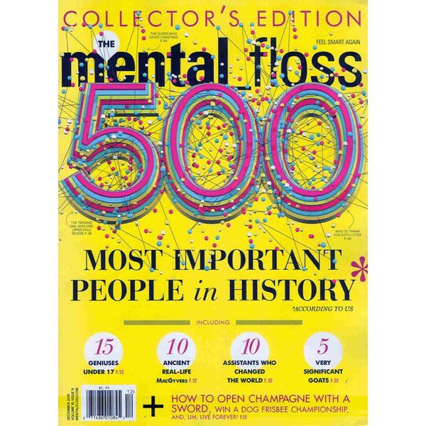 Mental Floss Magazine December 2015