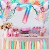 Butterfly Balloons for 7th Birthday Decorations for Girls, Butterfly Foil Balloon for Butterfly Theme Birthday Party Decorations Supplies
