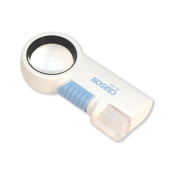 Carson CP-32 High Power 9X Aspheric Lens Led Lighted Magnifier and Flashlight