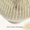 ecoed Scalp Massager Shampoo Brush,Scalp Scrubber for Dandruff Removal, Scalp Care Hair Brush Wet & Dry detangler for Men and Women.