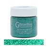 Angelus Flexible Glittercoat Glitter Paint, Emerald