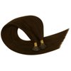 Ugeat I Tip Extensions Human Hair Dark Brown Hair Extensions Real Human Hair I Tip Chocolate Brown Itip Hair Extensions Pre Bonded Itip Remy Hair Extensions Brown Hair For Women 16 Inch 50s