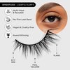 Velour Vegan Luxe Faux Mink Eyelashes - Light & Fluffy False Lash Extensions - Wear up to 20 Times – Luxurious and Natural Lashes - 100% Vegan, Soft and Comfortable, All Eye Shapes