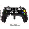 16 Packs Video Game Party Balloons, 23.6 x 15.7 Inch Game on Balloons Video Game Controller Aluminum Foil Balloon for Birthday Party and Game Party Decoration (16 Packs, Video Game Balloons)