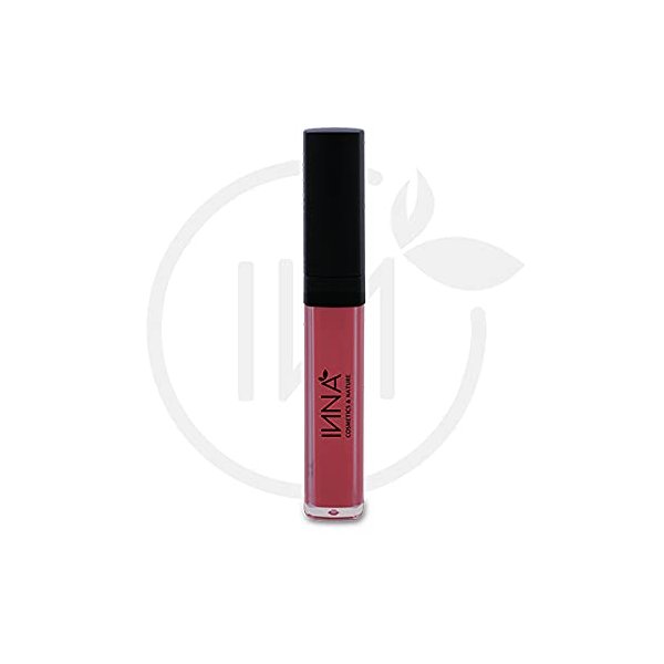 Inna Cosmetics & Nature - Liquid Lipstick, Vegan, Gluten Free, mineral, paraben Free, Cruelty Free, non GMO with Avocado, jojoba, almond and Grape Seed Oil, Vitamin E, Made in Canada 0.27 Us Fl o