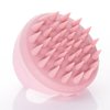 Scalp Massager for Hair Growth & Dandruff Removal,Soft Silicone Hair Shampoo Brush,Scalp Scrubber with Soft Silicone Bristles,Wet Dry Men Women Kids Pets Hair Brush for Scalp Care,Pink