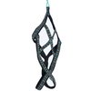Weight Pulling Sledding Dog Harness X-Back Style Black Medium, 19.5" Neck Circumference