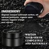 Teeth Whitening Charcoal Powder + Bamboo Brush Oral Care Set, WUBLSYAN Natural Activated Charcoal Teeth Whitener Powder, No Hurt on Enamel or Gum