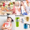 104 PCS Dinosaur Temporary Tattoos for Kids Party Supplies, Temp Tattoo Stickers for Kids Girls Boys Birthday Party Favors Activities
