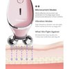 MCSYPOAL Microcurrent-Facial-Device, Microcurrent Facial Massager, Face Roller Face Massager for Skin Care at Home, Rose Gold