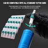 MO MOLONG Tattoo Cartridge Needles 20Pcs Professional MO Cartridges Membrane Tattoo Cartridges with Finger Ledge Curved Magnum 9 Diameter 0.35mm (1209RM)