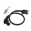 Trkimal Universal Ignition Coil + Spark Plug for GY6 50cc-150cc Taotao Motorcycle ATV Scooter Moped Go Kart