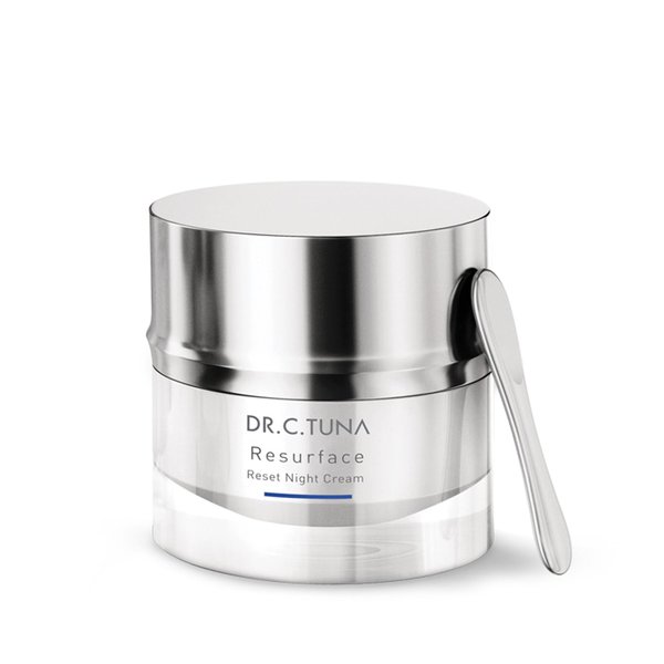 FARMASI Dr. C. Tuna Resurface Reset Night Cream, Face Moisturizer Lotion, Revitalizing & Firming Anti-Wrinkle for All Skin Types Anti Aging Cream, Skin Care for Face & Neck Retinol Cream 1.7 Fl Oz