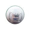 CE Fireworks White Leather Cricket Ball by Cricket Equipment USA (5.5 Ozs, Fireworks White)