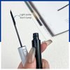 Kyannkara Washable Mascara Eye Makeup, Lengthening Mascara Volumizing Mascara Mascara Makeup Blue With Eyebrow comb