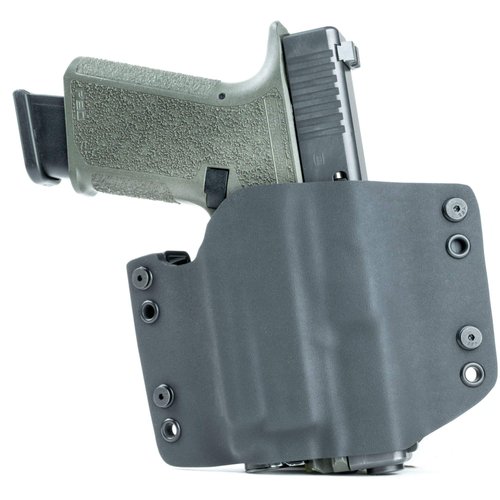 OWB Holster - PL-Mini - Black (Right-Hand, 1911 with Rail)