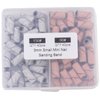 MZCMSL 80pcs Small 3mm Sanding Bands for Nail Drill, 80#150# Grit Nail File Bands for Acrylic Nails Gel Nail Prep Manicure