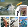 Ansnbo 36PCS Fly Fishing Flies Kit, Hand Tied Trout Bass Fly Assortment with Fly Box, Dry Wet Nymph Flies Streamers Fly Fishing Gear Gift