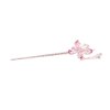 Minkissy Rhinestone Chinese Hair Stick Retro Butterfly Hair Chopsticks with Tassel Pendant Hairpin Chignon Pin for Women Girls