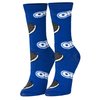 Crazy Socks for Men,Oreo Cookies Logo, Crew Socks, Novelty Snack Theme Silly Fun