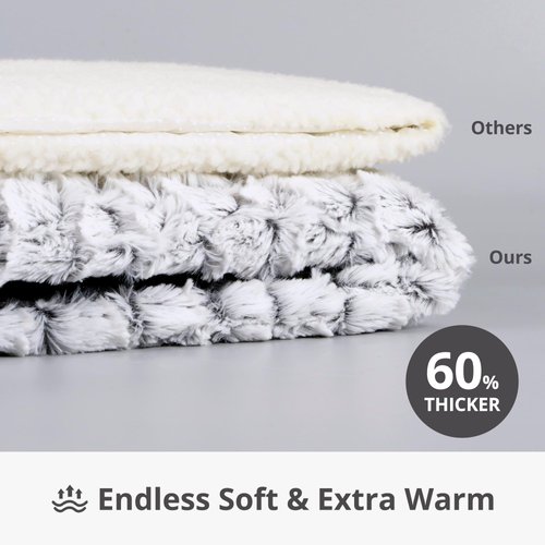 Petace Self Warming Cat Bed, 24" x 18" Ultra Soft Cat Dog Pet Heating Pad for Indoor Outdoor, Non-Slip Heated Cat Mat Thermal Blanket