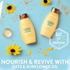 Aveeno Sunflower Oil Blend Conditioner, for Dry Damaged Hair, Dye, Paraben & Sulfate Surfactants Free, 12oz