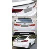Fits for 2017-2018 Hyundai Elantra Sedan KDM Matt Black H Style Trunk Lid Spoiler Wing