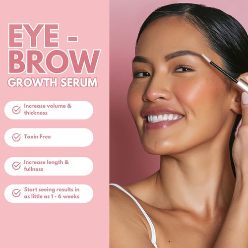 Lash Therapy Australia Eyebrow Growth Serum, Eyebrow Serum, Brow Serum, Brow Growth Serum, Eyebrow Serum To Grow Brows, Eyebrow Growth Serum for Thicker Brows (not eyelash serum)