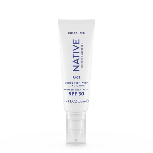 Unscented Mineral Face Lotion - SPF 30 - 1.7 fl oz