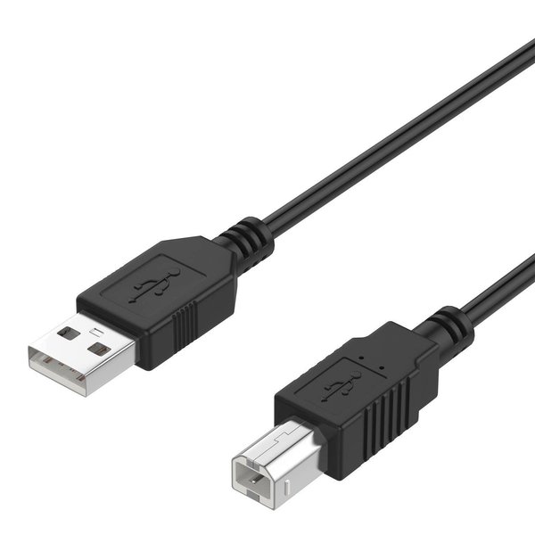 CJP-Geek USB Cable Replacement for HP DESKJET 2512 2514 2520HC 2541 2542 2543 2544 2545 Printer PSU