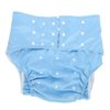 Salmue Washable Adult Diaper, Oversize Reusable Diaper Pants Against Incontinence, Used with Reusable Diaper Pad, Dual Opening Pocket Adjustable Leak- for The Elderly and Disabled