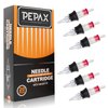 Tattoo Cartridge Needles - 20Pcs Disposable Tattoo Needles Cartridge Finger Ledge Integration Tattoo Cartridge Needles Standard 7RL Needles for Cartridge Tattoo Pen Machine(1007RL)